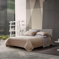 水星家纺全棉缎纹四件套——素雅风尚(白鲸灰)200*230mm