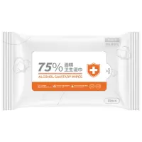 薇诗兰 企业优选 75%酒精湿巾 10片/包 5包装