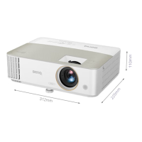 明基(BenQ)HT1135投影机 1080P色彩影院家庭影院 2.5米打百英寸画面 官方标配