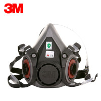 3M半面罩6200头戴式(中号) 单位:1个