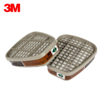 3M甲醛/ 有机蒸气滤毒盒6005CN2个/包 单位:1包