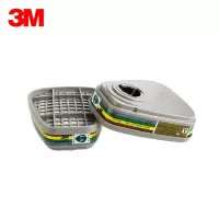 3M多用气体/ 蒸气滤毒盒6006CN2个/包 单位:1包