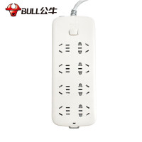 公牛(bull) S1080 插座 插线板 插排 排插 接线板 拖线板 全长3米