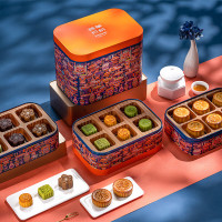 锦华月锦华星耀雅宴月饼礼盒1290g