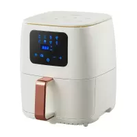 摩动(modong)-A 空气炸锅MD-KZ01 5L 米白色 1400W大火力 冷热风双循环 不粘锅