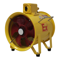 赛驰科技(SAICKG) SCF5-315 0.75kW 2000r 76m³ 防爆型移动式多用风机 (单位:台) 黄