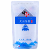 妙食莱 中盐天然海盐加碘盐320g