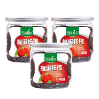 雪海梅乡 易拉罐蜂蜜杨梅干180gx3罐 酸甜开胃休闲孕妇零食蜜饯