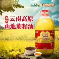 滇雪 一级菜籽油4L一级油云南本地油菜籽罗平油菜籽非转基因原料 4L