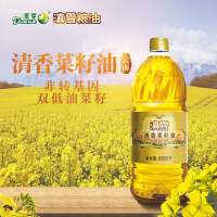 滇雪 清香菜籽油850ML食用油 云南油菜籽罗平油菜籽非转基因物理压榨 850ML