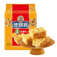 徐福记沙琪玛香酥鸡蛋 营养早餐 休闲零食下午茶点心768g/袋 单位:1袋