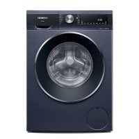 西门子 iQ300全自动BLDC变频滚筒洗衣机深层除螨智能除渍羊毛绿标10公斤 湖蕴蓝超氧WB45AME10W