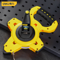得力/deli 卷尺 DL9050G 黄色 3倍速卷尺