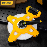 得力/deli 卷尺 DL98100B 黄色 3倍速卷尺