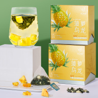 忆江南花草茶 菠萝乌龙茶80g *4冷泡水果茶网红茶包凤梨乌龙茶三角袋泡茶