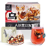 忆江南养生茶 忆江南人参黑豆发发茶120g