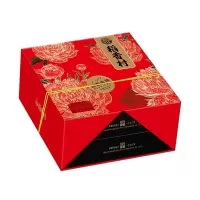 稻香村团圆吉祥月饼礼盒装600g蛋黄莲蓉糖醇豆沙组合