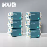 KUB 可优比-珍珠纹棉柔巾 6袋/提