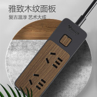公牛(bull) GN-R1220 1.8米(盒装) 木纹插座 插线板 接线板