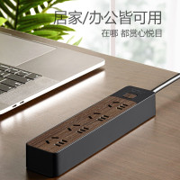 公牛(bull) GN-R1440 1.8米(盒装) 木纹插座 插线板 接线板