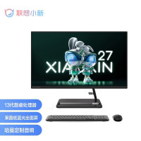 联想(Lenovo)小新一体台式机电脑27英寸i7-13620H 16G 1TB SSD 黑