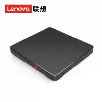 联想TX800 外置光驱 超薄外置DVD刻录机 24倍速 高速移动光驱 Type-C+USB双接口