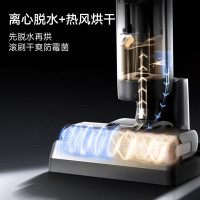 追觅无线智能洗地机H12 Pro Plus Mix家用除螨扫地手持洗拖一体二合一多用吸尘器 热风