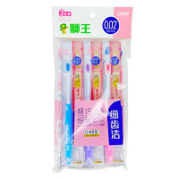 狮王(Lion)细齿洁systema精巧牙刷三支装*2板 共6支 软毛牙刷