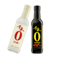 千禾 5°白醋500ml+海鲜酱油500ml