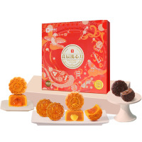 良品铺子 良辰流心月450g 月饼礼盒