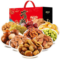 新农哥龙欢腾坚果炒货组合1108g干果零食组合11袋