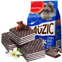 马奇新新(munchy's) 妙乐香草味夹心威化饼干 90g*3