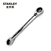 史丹利(Stanley)91-590-1L-22英制双梅花双向棘轮扳手5/16"x3/8"