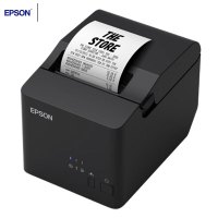 爱普生(EPSON)热敏小票打印机 TM-T100 80mm酒店超市药店收银小票餐饮外卖小票[USB+串口]