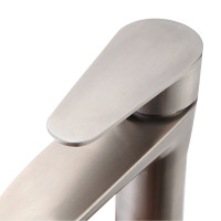 不锈钢单冷洗手盆龙头 细腰加长螺纹+60管 一个