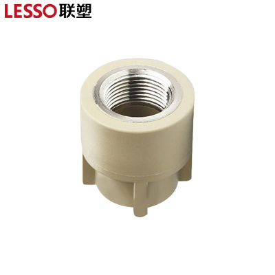 联塑 内螺纹直接头Ⅰ型(PP-R 配件)灰色 dn25X1/2" 单位:个(5个起订)