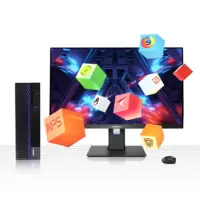 清华同方 超翔JF830-V050 飞腾D2000-8/16GB/512G/独显1GB/统信专业版V20/23.8英寸