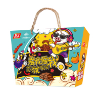 双汇 休闲熟食小年轻礼盒 酱香卤味大礼包 1256g