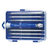 安信(ACTUAL)Cr-V 6PC高档迷你组合旋具4x110一十,梅花,锥 YXZ