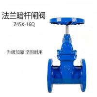 FGO 暗杆弹性座性法兰闸阀 Z45X-16Q DN200 1个( 货期3-5天 )