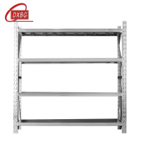 DXBG加厚201不锈钢重型货架商用仓库多层置物架多功能储物架2000*600*2000mm