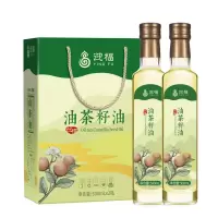 迎福 油茶籽油 物理冷榨食用油 500ml*2瓶礼盒