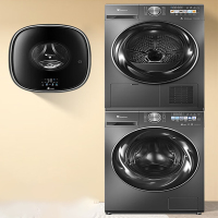 小天鹅(LittleSwan)10KG滚筒洗衣机热泵烘干机TG100RVIC+S83+860EPRO洗烘护套装