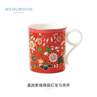 Wedgwood漫游美境瑰丽红宝马克杯40023850