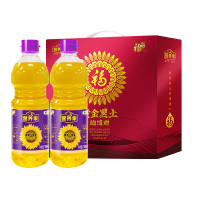 福临门 营养家黄金小黑葵葵花仁油礼盒 700ml*2