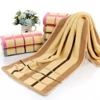 珊瑚绒毛巾 运动毛巾 洗澡毛巾 柔软吸水 35×75cm 块*2 1个