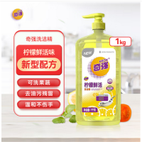 奇强(keon)柠檬鲜活洗洁精易冲洗食品用蔬菜水果餐具去油除异味大瓶装 柠檬1kg 1瓶
