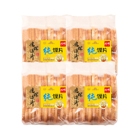 兆辉(ZHAOHUI)纯馍片非油炸烤馍片烤馒头片 原味300g*4袋
