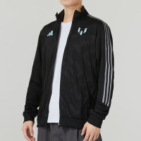 阿迪达斯 (adidas)男防风立领外套秋季新款健身训练运动休闲跑步夹克 IJ4936 S