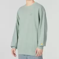 彪马(PUMA)男装女装 2023夏季新款情侣款卫衣运动服舒适休闲时尚潮流套头衫 624941-54/建议拍小两码 XS